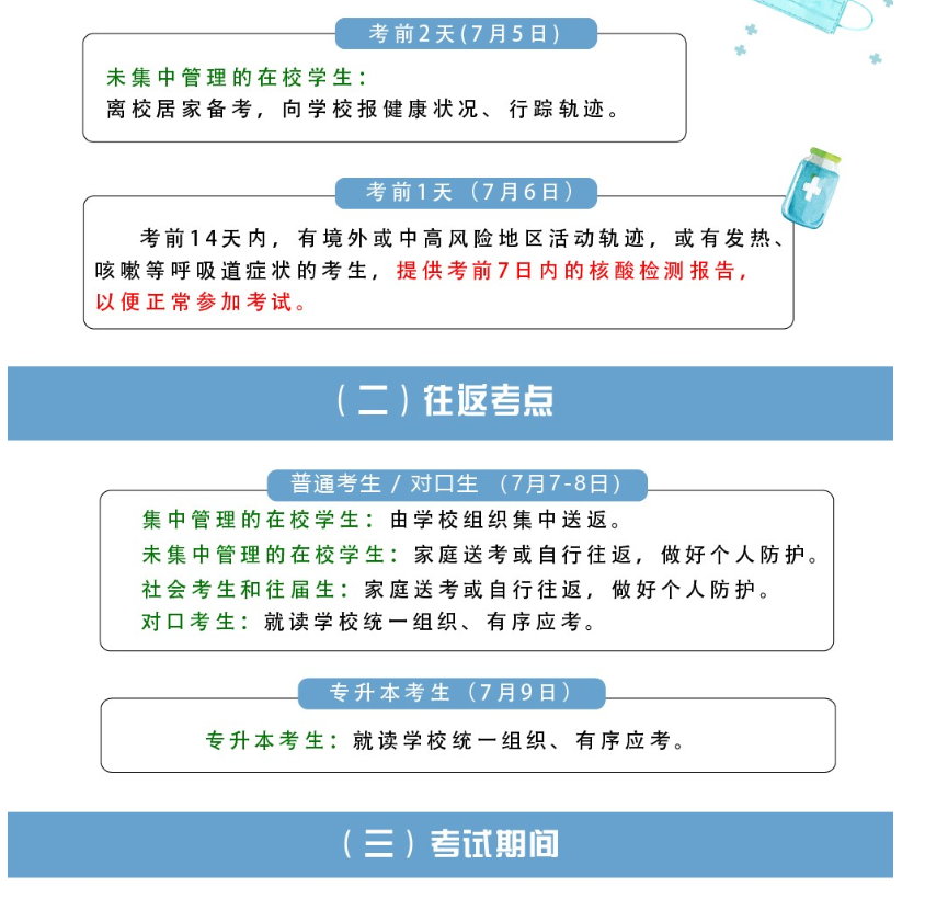 河南省2020年专升本最新考试安排(图2)