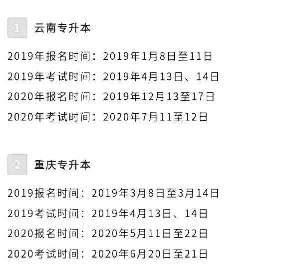 2021年專(zhuān)升本考試時(shí)間確定(圖1)