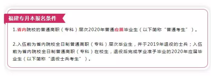 外省人在福建讀大專，可以考自己省份的專升本嗎？(圖1)