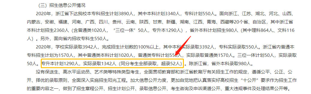 浙江專升本錄取時，遇到相同分?jǐn)?shù)的考生怎么錄取?(圖2)