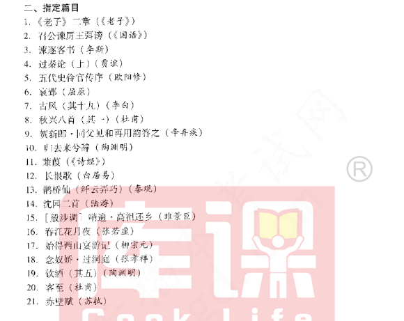 2021年廣東普通專升本最新考試大綱來了(圖8)