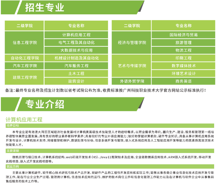 廣州科技職業(yè)技術(shù)大學(xué)2021年普通專升本招生簡(jiǎn)章(圖3)