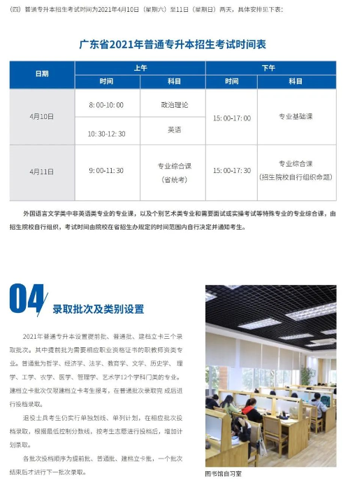 2021年廣東科技學(xué)院專升本招生簡章(圖10)