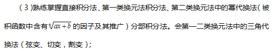 2021年西南交通大学希望学院专升本高等数学考试大纲(管理类)(图2)