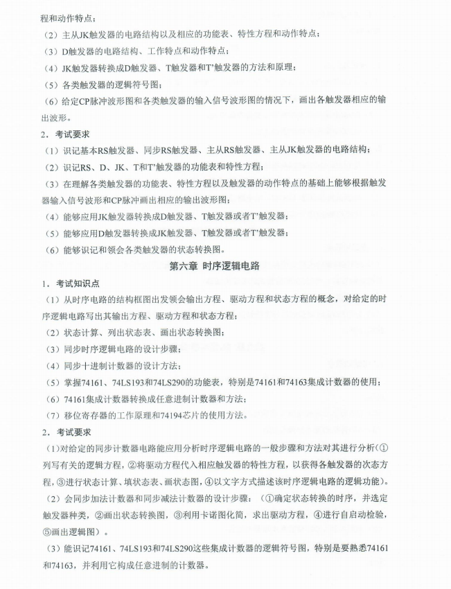 湖南科技大學(xué)瀟湘學(xué)院2021年專升本專業(yè)考試科目大綱(圖11)